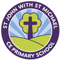 St John with St Michael CE Primary School Logo
